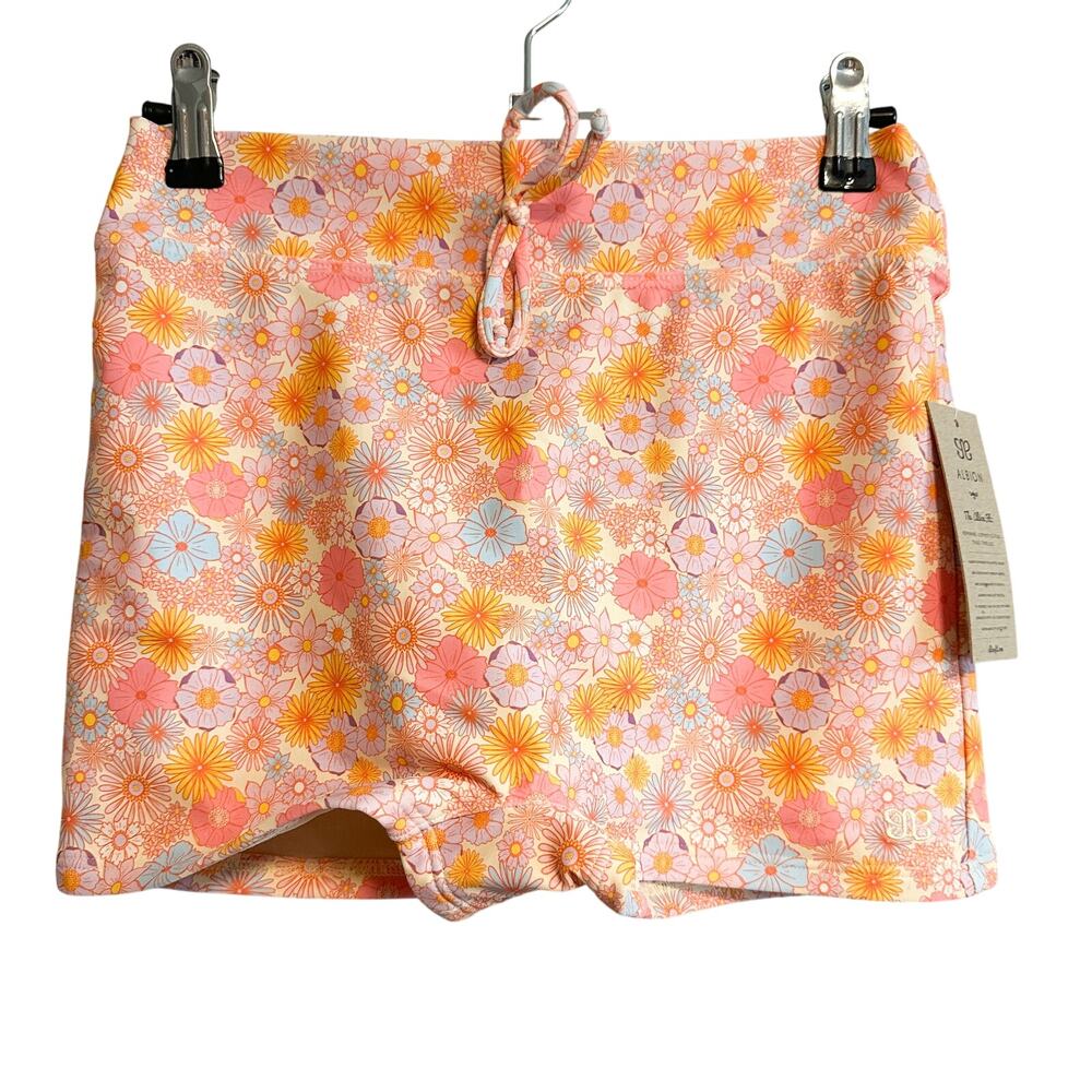 ❗️SOLD❗️Albion Darling Pink Olivia Swim Top Shorts Matching Swim Set NWT Size S - Picture 6 of 15